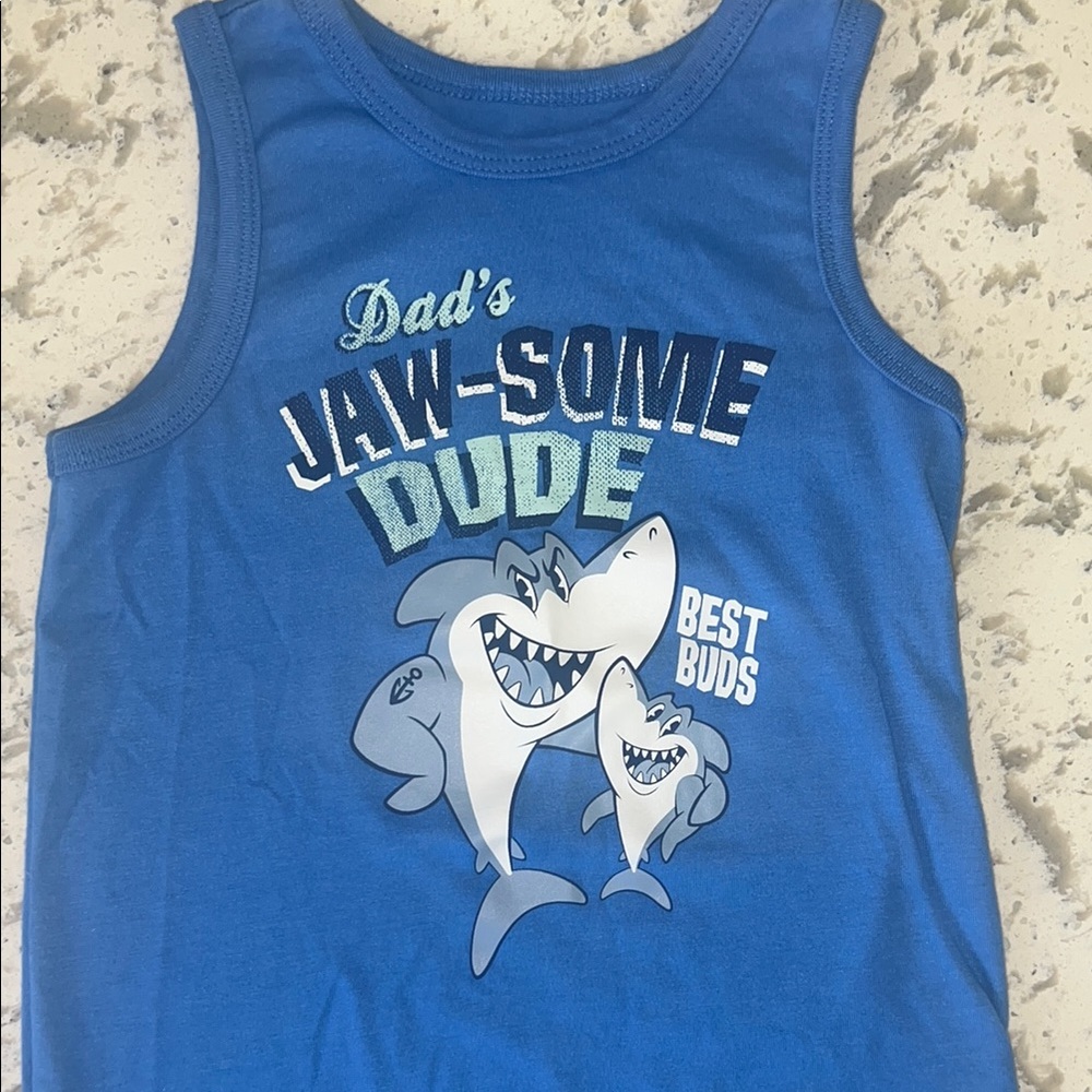 Garanimals Blue Shark Graphic Tank Top